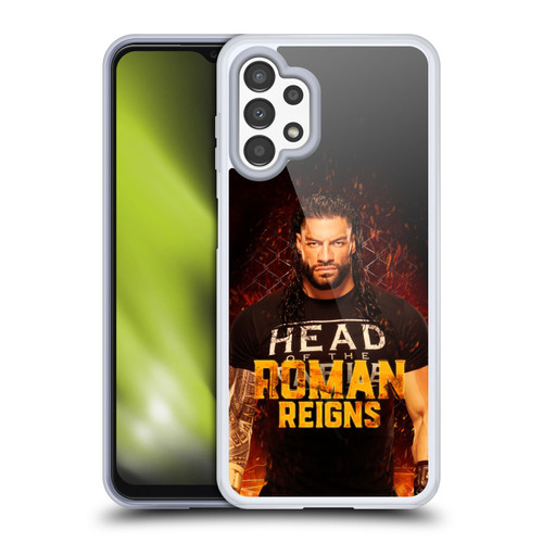 WWE R. Reigns Graphics Roman Reigns 1 Soft Gel Case for Samsung Galaxy A13 (2022)