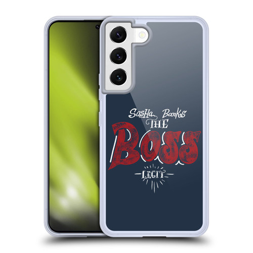 WWE Superstars 9 Sasha Banks The Boss Soft Gel Case for Samsung Galaxy S22 5G & MagSafe