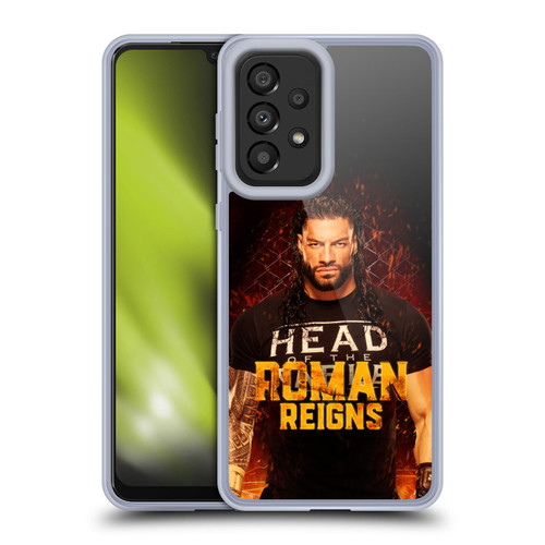 WWE R. Reigns Graphics Roman Reigns 1 Soft Gel Case for Samsung Galaxy A33 5G (2022)