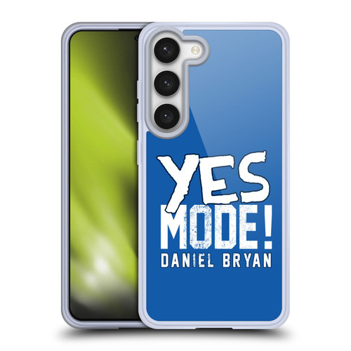 WWE Superstars 9 Daniel Bryan Yes Mode Soft Gel Case for Samsung Galaxy S23 5G & MagSafe