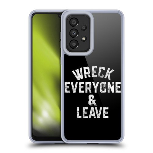 WWE R. Reigns Graphics Wreck Everyone & Leave Soft Gel Case for Samsung Galaxy A33 5G (2022)