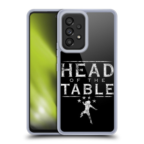 WWE R. Reigns Graphics Head Of The Table Soft Gel Case for Samsung Galaxy A53 5G (2022)