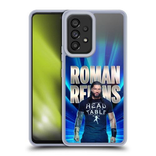 WWE R. Reigns Graphics Roman Reigns 2 Soft Gel Case for Samsung Galaxy A53 5G (2022)