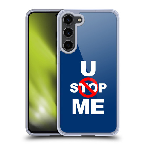 WWE Superstars 9 John Cena U Can't Stop Me Soft Gel Case for Samsung Galaxy S23+ 5G & MagSafe