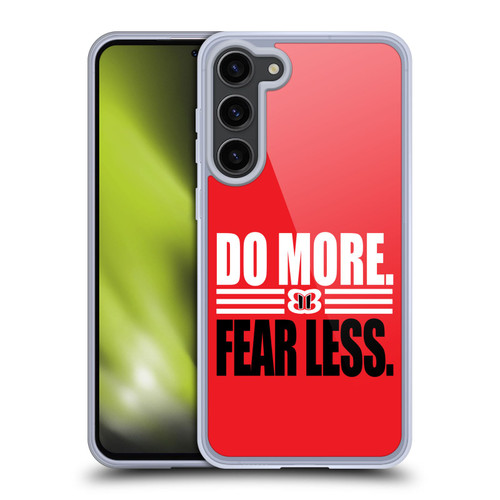 WWE Superstars 9 Nikki Bella Do More Fear Less Soft Gel Case for Samsung Galaxy S23+ 5G & MagSafe