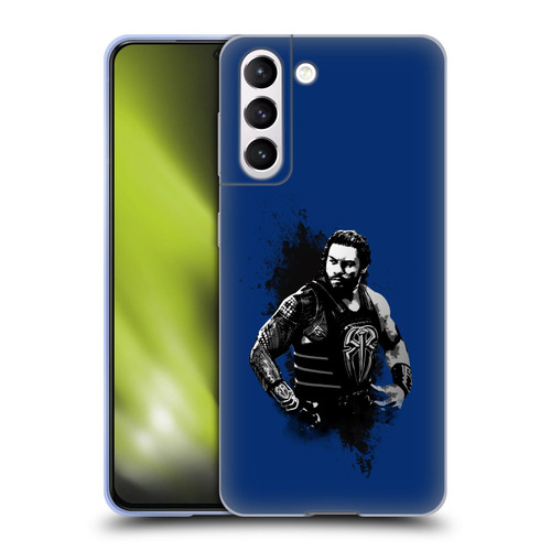 WWE 2017/18 Superstars 4 Roman Reigns Soft Gel Case for Samsung Galaxy S21 5G & MagSafe