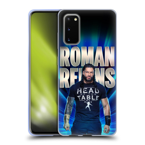 WWE R. Reigns Graphics Roman Reigns 2 Soft Gel Case for Samsung Galaxy S20 / S20 5G