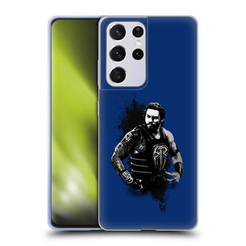 WWE 2017/18 Superstars 4 Roman Reigns Soft Gel Case for Samsung Galaxy S21 Ultra 5G & MagSafe