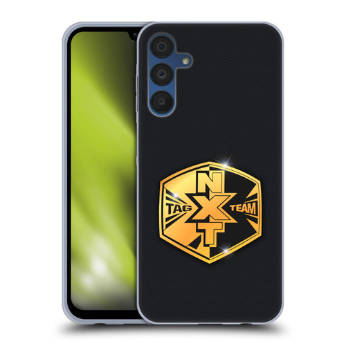 WWE Title Belts NXT Tag Team Soft Gel Case for Samsung Galaxy A15 & MagSafe