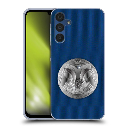 WWE Title Belts Smackdown Tag Team Champion Soft Gel Case for Samsung Galaxy A15 & MagSafe