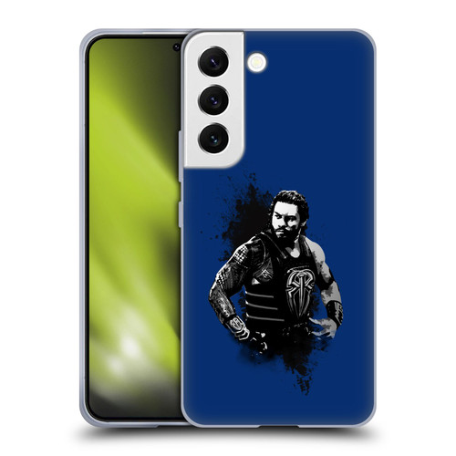 WWE 2017/18 Superstars 4 Roman Reigns Soft Gel Case for Samsung Galaxy S22 5G & MagSafe