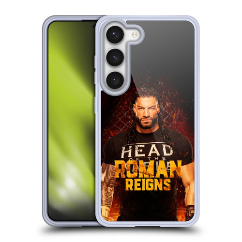WWE R. Reigns Graphics Roman Reigns 1 Soft Gel Case for Samsung Galaxy S23 5G & MagSafe