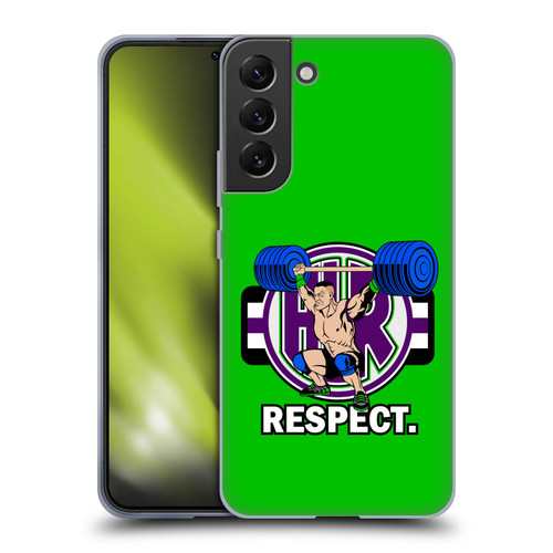 WWE 2017/18 Superstars 4 John Cenation Respect Soft Gel Case for Samsung Galaxy S22+ 5G & MagSafe