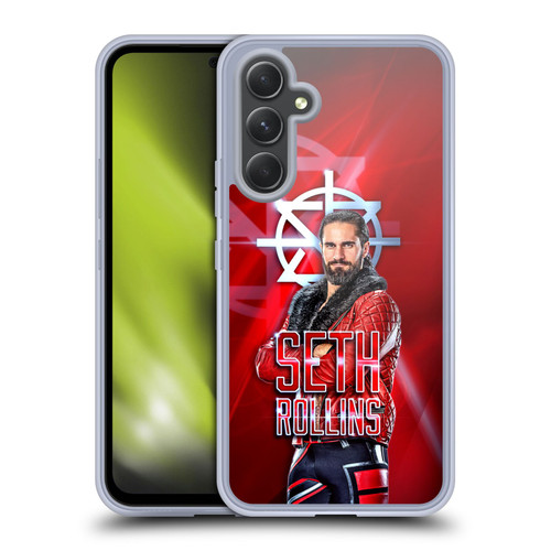 WWE Seth Rollins Graphics Seth Rollins Soft Gel Case for Samsung Galaxy A54 5G