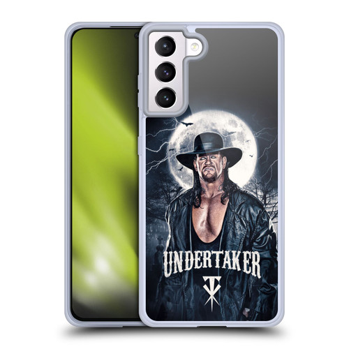 WWE Undertaker Graphics The Undertaker Soft Gel Case for Samsung Galaxy S21+ 5G & MagSafe