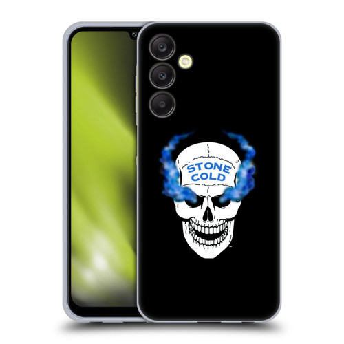 WWE Steve Austin Retro Skull Soft Gel Case for Samsung Galaxy A25 5G