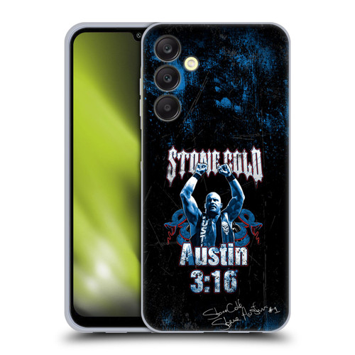 WWE Steve Austin Stone Cold Toughest SOB Soft Gel Case for Samsung Galaxy A25 5G
