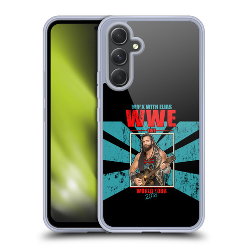 WWE Superstars 7 Elias Walk with Elias Soft Gel Case for Samsung Galaxy A54 5G