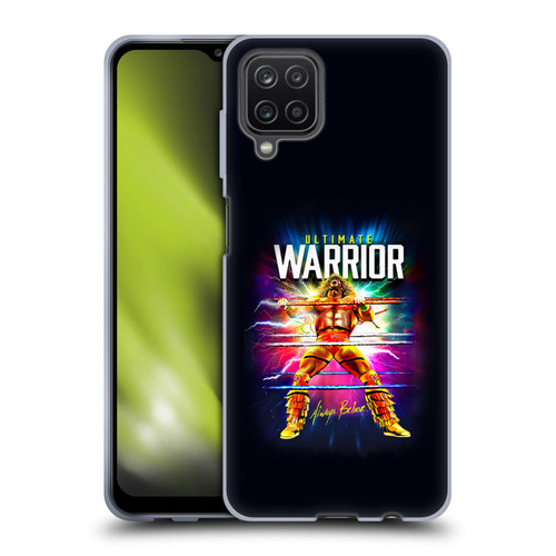 WWE Ultimate Warrior Retro Blast Soft Gel Case for Samsung Galaxy A12 (2020)