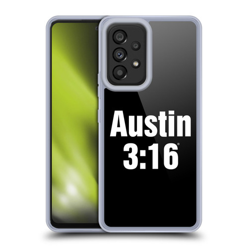 WWE Steve Austin 3:16 Soft Gel Case for Samsung Galaxy A53 5G (2022)
