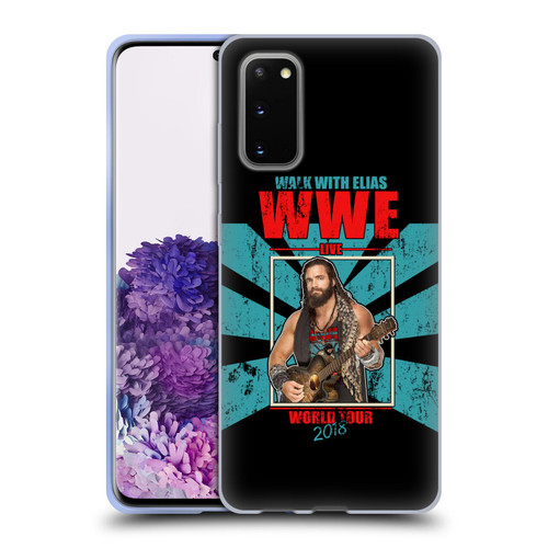 WWE Superstars 7 Elias Walk with Elias Soft Gel Case for Samsung Galaxy S20 / S20 5G