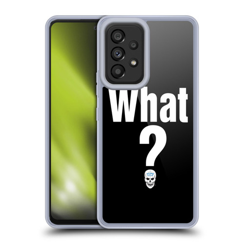 WWE Steve Austin What? Soft Gel Case for Samsung Galaxy A53 5G (2022)