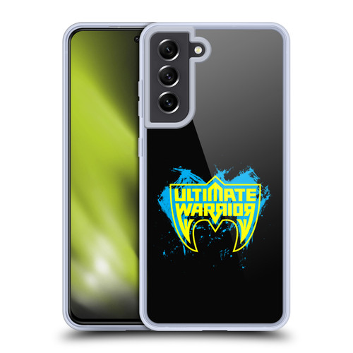 WWE Ultimate Warrior Logo Graphics Soft Gel Case for Samsung Galaxy S21 FE 5G & MagSafe