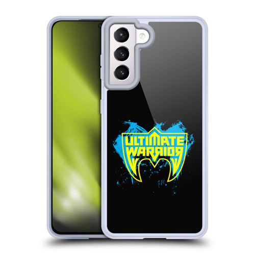 WWE Ultimate Warrior Logo Graphics Soft Gel Case for Samsung Galaxy S21 5G & MagSafe