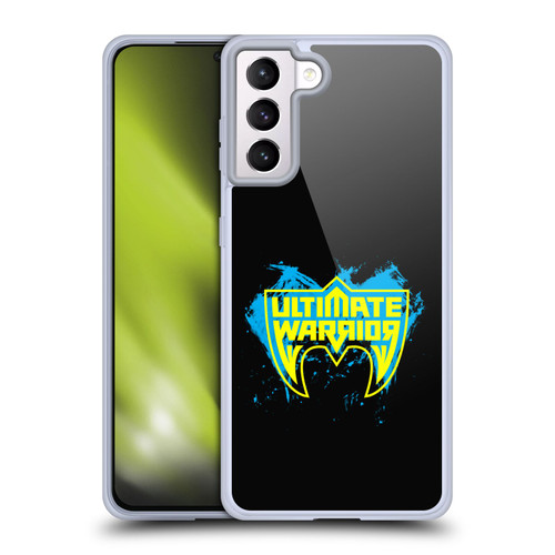 WWE Ultimate Warrior Logo Graphics Soft Gel Case for Samsung Galaxy S21+ 5G & MagSafe