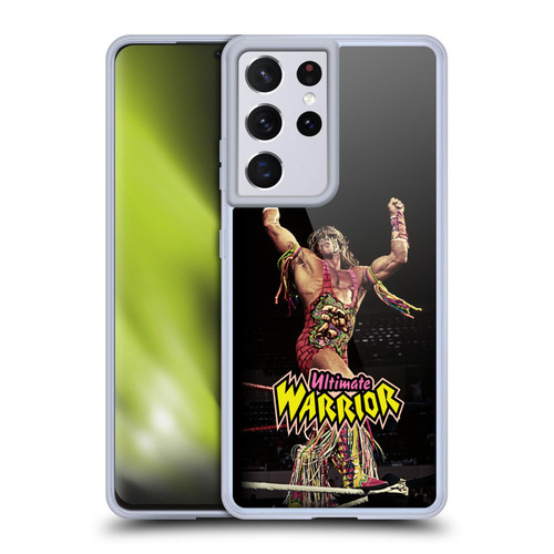 WWE Ultimate Warrior Corner Ring Soft Gel Case for Samsung Galaxy S21 Ultra 5G & MagSafe