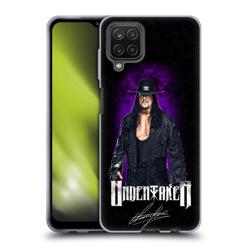 WWE Undertaker Image Soft Gel Case for Samsung Galaxy A12 (2020)