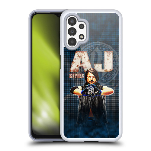 WWE Superstars AJ Styles Soft Gel Case for Samsung Galaxy A13 (2022)
