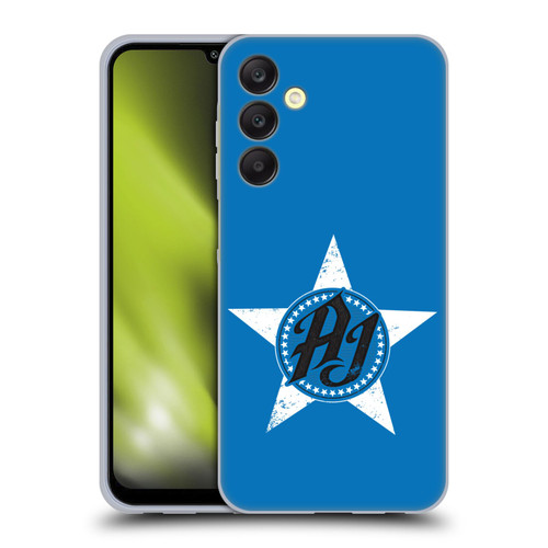 WWE Superstars 8 AJ Styles Logo Star Soft Gel Case for Samsung Galaxy A25 5G