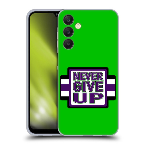 WWE Superstars 8 John Cena Never Give Up Soft Gel Case for Samsung Galaxy A25 5G