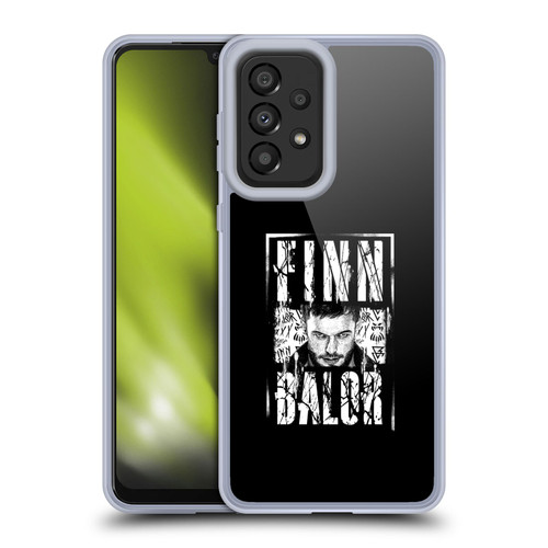 WWE Superstars 8 Finn Bàlor Photo Logotype Soft Gel Case for Samsung Galaxy A33 5G (2022)