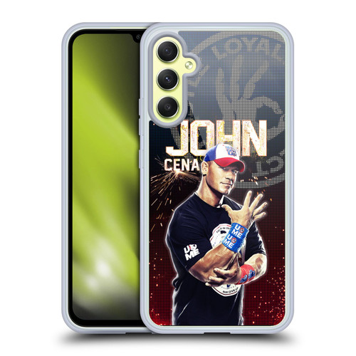 WWE Superstars John Cena Soft Gel Case for Samsung Galaxy A34 5G
