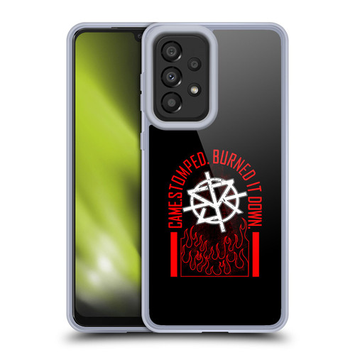 WWE Superstars 8 Seth Rollins Burned It Down Soft Gel Case for Samsung Galaxy A33 5G (2022)
