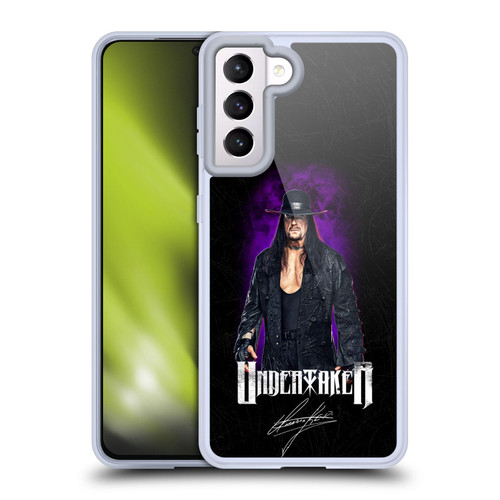 WWE Undertaker Image Soft Gel Case for Samsung Galaxy S21 5G & MagSafe