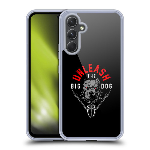 WWE Superstars 8 Roman Reigns Unleash The Big Dog Soft Gel Case for Samsung Galaxy A54 5G