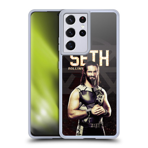 WWE Superstars Seth Rollins Soft Gel Case for Samsung Galaxy S21 Ultra 5G & MagSafe