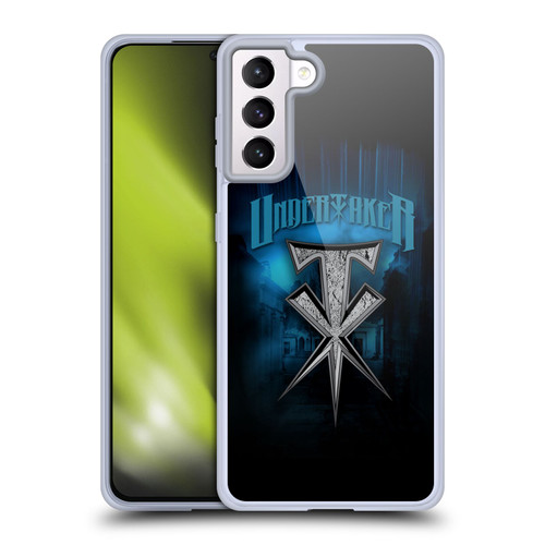 WWE Undertaker Stone Cross Soft Gel Case for Samsung Galaxy S21+ 5G & MagSafe