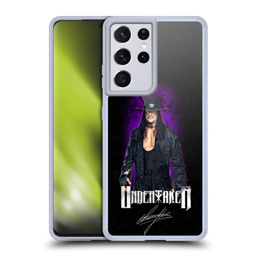WWE Undertaker Image Soft Gel Case for Samsung Galaxy S21 Ultra 5G & MagSafe