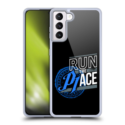WWE Superstars 8 AJ Styles Run The Place Soft Gel Case for Samsung Galaxy S21+ 5G & MagSafe