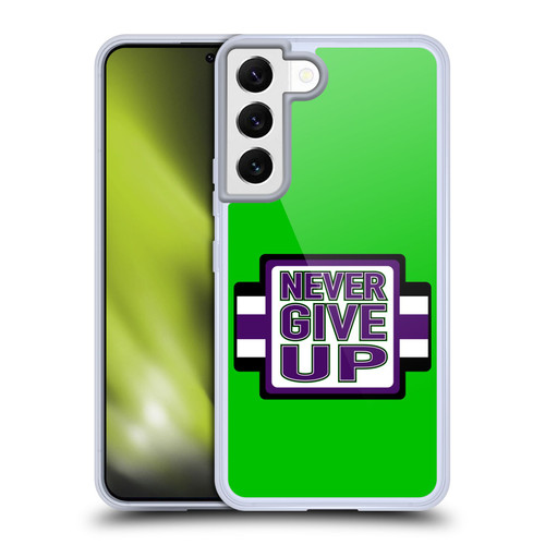 WWE Superstars 8 John Cena Never Give Up Soft Gel Case for Samsung Galaxy S22 5G & MagSafe