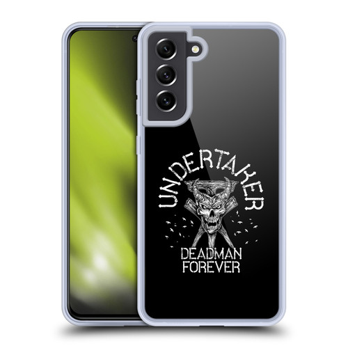 WWE 2017/18 Superstars Undertaker Deadman Forever Soft Gel Case for Samsung Galaxy S21 FE 5G & MagSafe