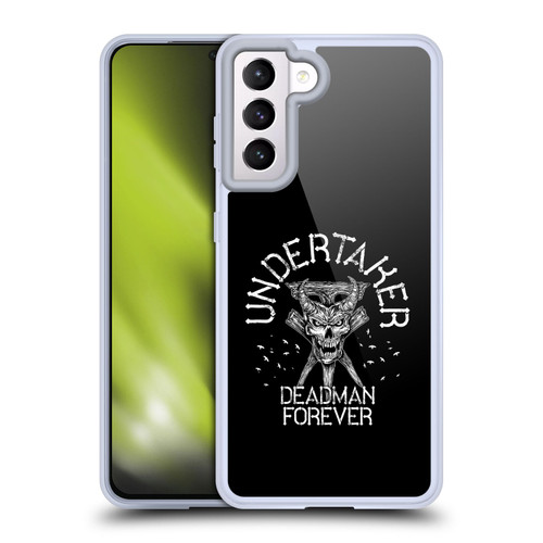 WWE 2017/18 Superstars Undertaker Deadman Forever Soft Gel Case for Samsung Galaxy S21 5G & MagSafe