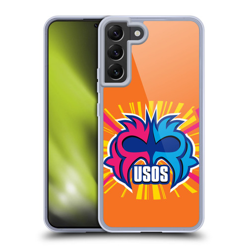 WWE The Usos Play Hard In The Paint Soft Gel Case for Samsung Galaxy S22+ 5G & MagSafe
