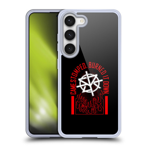 WWE Superstars 8 Seth Rollins Burned It Down Soft Gel Case for Samsung Galaxy S23 5G & MagSafe