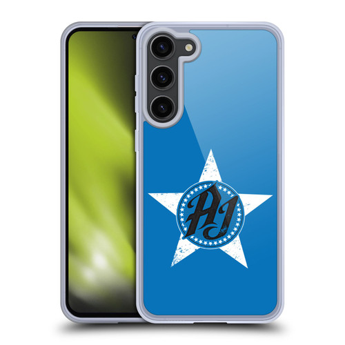 WWE Superstars 8 AJ Styles Logo Star Soft Gel Case for Samsung Galaxy S23+ 5G & MagSafe