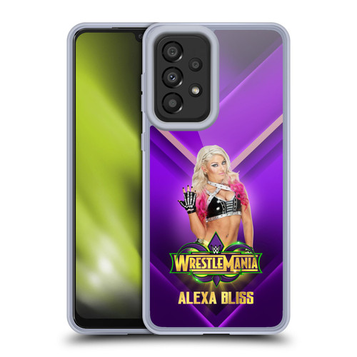 WWE Wrestlemania 34 Superstars Alexa Bliss Soft Gel Case for Samsung Galaxy A33 5G (2022)